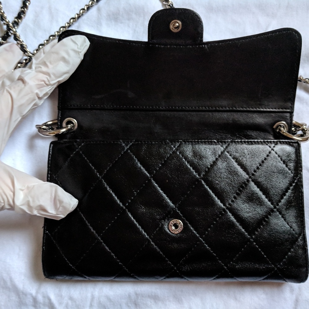 SOLD Authentic Chanel Wallet (chain added) - Picture 3 of 8